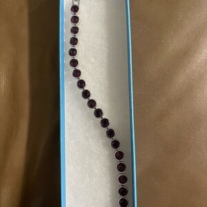 Touchstone Crystal by Swarovski Burgundy I’ve bracelet